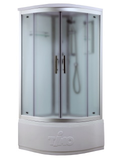 Душевая кабина Timo Standart T-6600SF Silver Fabric 100x100см